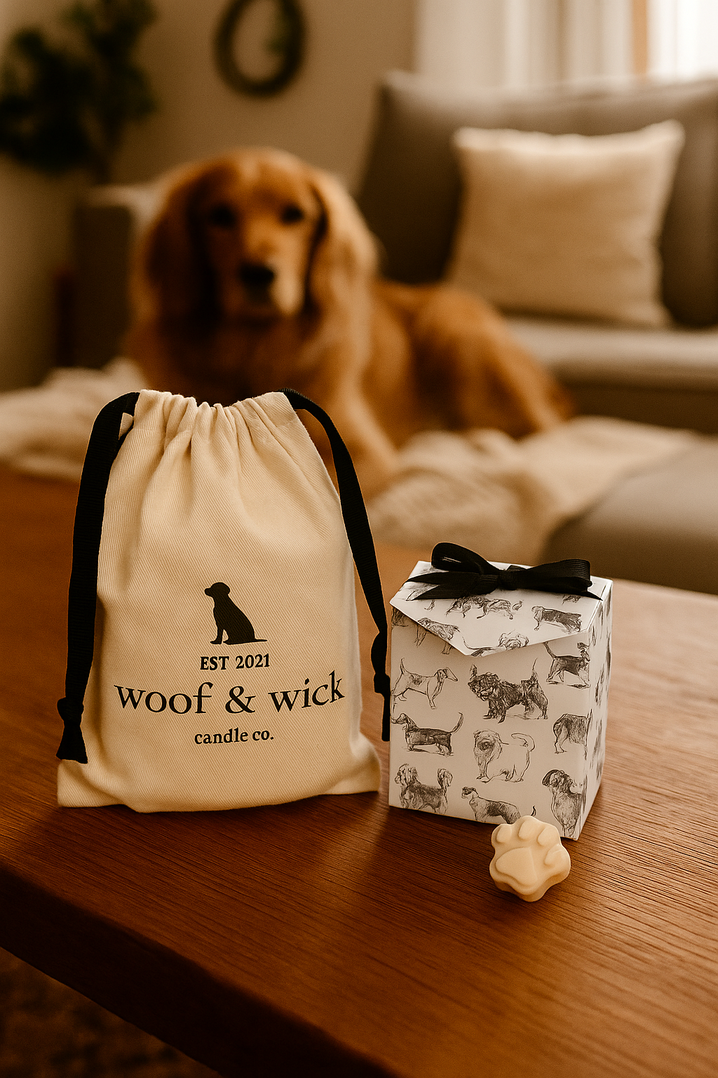 Meet My Dog Custom Candle