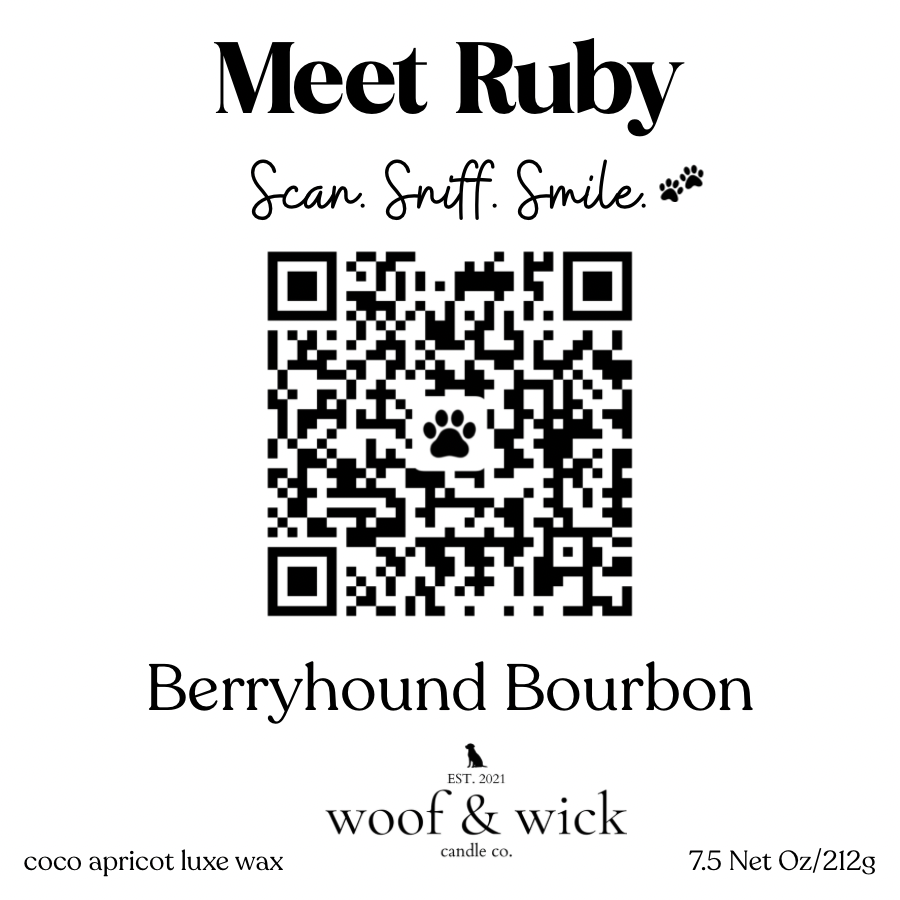 Meet My Dog Custom Candle