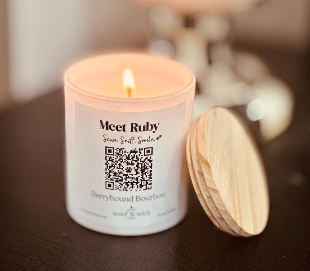 Meet My Dog Custom Candle