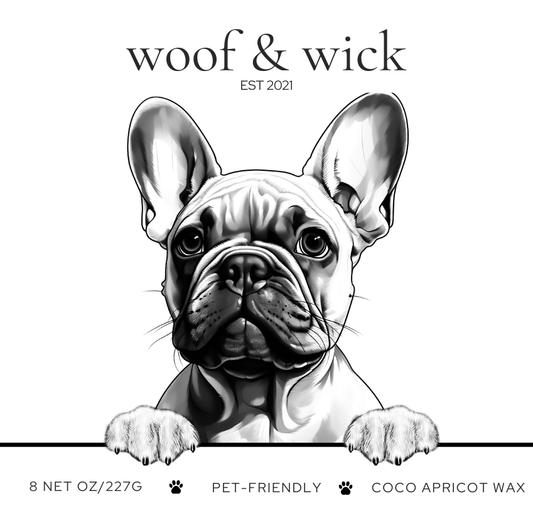 The French Bulldog Candle | Dog Breed Candle | Premium Pet-Friendly Candle for Dog Lovers